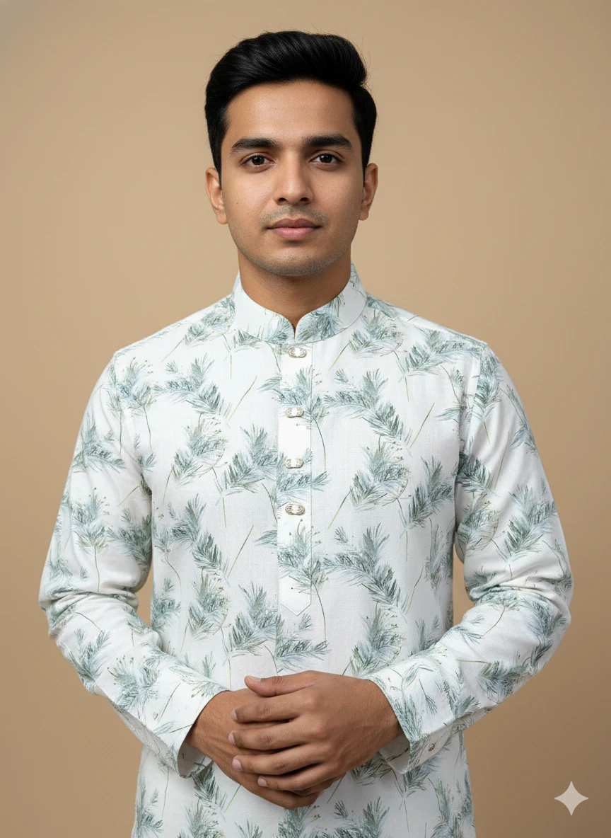 𝐂𝐇𝐈𝐍𝐀 𝐒𝐓𝐈𝐂𝐄 𝐂𝐎𝐓𝐓𝐎𝐍 𝐅𝐀𝐁𝐑𝐈𝐂𝐒 (𝐂𝐎𝐃 302) < স্কাই ব্লু পাতা প্রিন্ট >